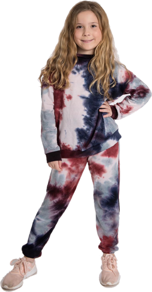 Cheryl Kids Kids Tie Dye Top and Pants Set