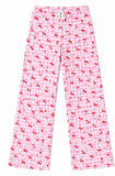 Girls Printed Pointelle Pants