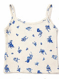 Girls Printed Pointelle Cami