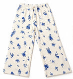 Girls Printed Pointelle Pants