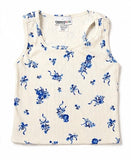 Girls Printed Pointelle Tanks