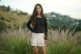 Girls Pointelle Cardigan