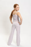 Girls Strawberry Print Cami Top and Pants Set