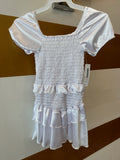 Kids Amber Smocked Ruffle Dress