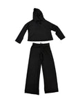 Girls 2 Pc Hoodie and Flare Pants Set