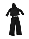 Girls 2 Pc Hoodie and Flare Pants Set
