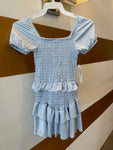 Kids Amber Smocked Ruffle Dress