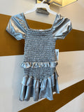 Kids Amber Smocked Ruffle Dress