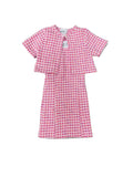 Girls Boucle Tank Dress With Matching Jacket