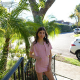 Girls Boucle Tank Dress With Matching Jacket