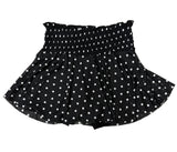 Girls Mesh Polka Dot Skort