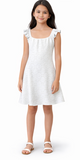 Girls Audrey Eyelet Dress