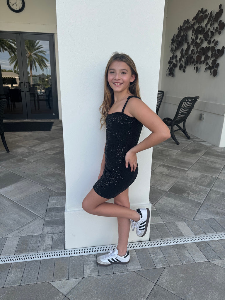 Girls Sequin Tank Dress Girls Sequin Tank Dress