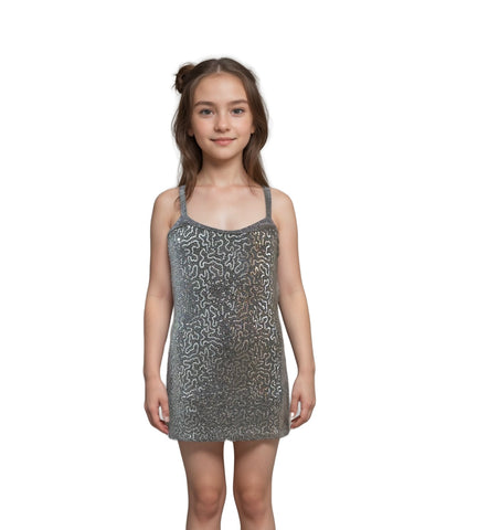 Girls Sequin Tank Dress Girls Sequin Tank Dress