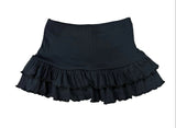 Girls Pointelle Ruffle Skirt