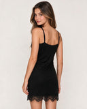 Juniors Lace Bottom Tank Dress