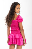 Kids Amber Smocked Ruffle Dress