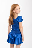 Kids Amber Smocked Ruffle Dress