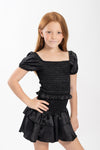 Kids Amber Smocked Ruffle Dress