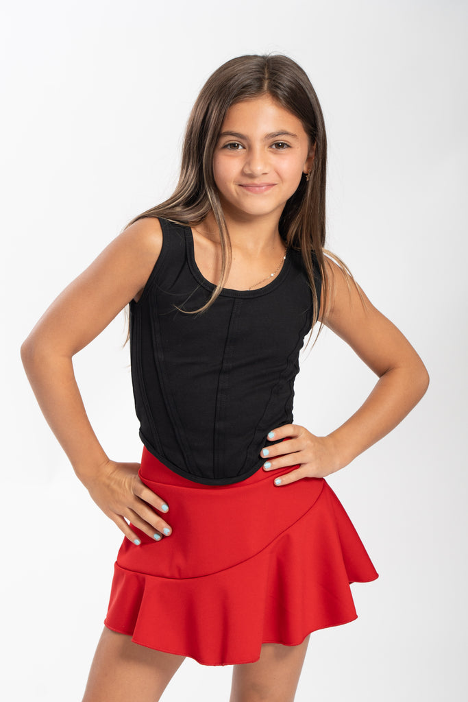 Kids Amy Ruffle Skort