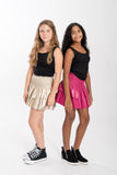 Juniors Leather Julia Skirt
