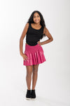 Juniors Leather Julia Skirt