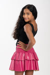Juniors Leather Julia Skirt
