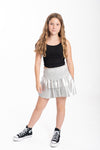 Juniors Leather Julia Skirt