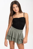 Girls Mesh Corset Top