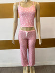 Jrs Printed Loungewear Top and Pants Set
