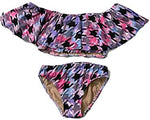 Kids Ruffle Two Piece Bathing Suit