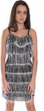 Women's Short All-Over Fringe Flapper Dress