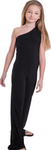 Kids One Shoulder Jumpsuit