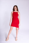 Girls Round-Neck Mini Dress