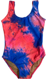 Kids Tie - Dye One Piece Bathing Suit