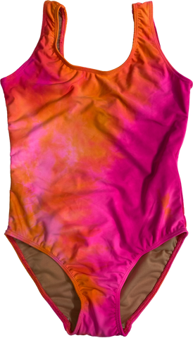 Kids Tie - Dye One Piece Bathing Suit