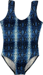 Kids Snakeskin One Piece Bathing Suit