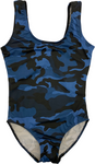 Kids Camouflage One Piece Bathing Suit