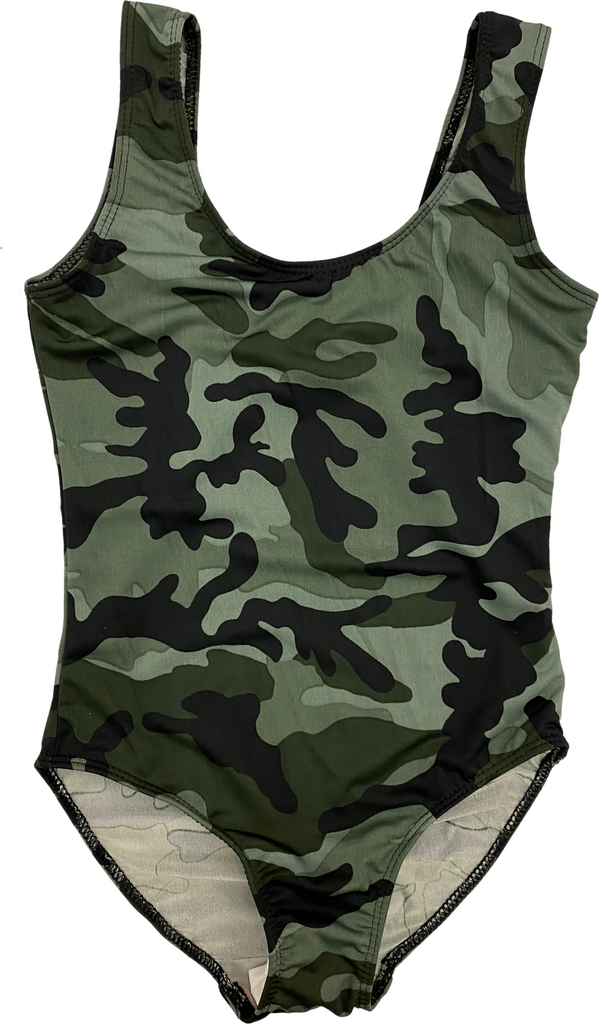 Camo bathing suit one piece sales