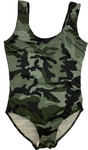 Kids Camouflage One Piece Bathing Suit