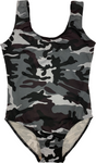 Kids Camouflage One Piece Bathing Suit