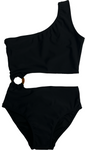 Girl's Ring Monokini One Piece Bathing Suit