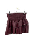 Juniors Leather Julia Skirt