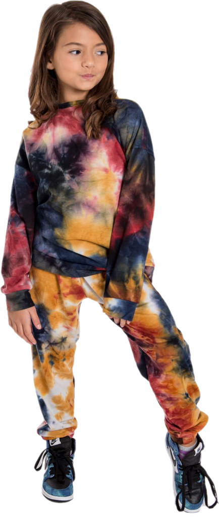 Cheryl Kids Kids Tie Dye Top and Pants Set