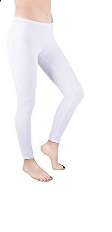 Buy TITTLI Women's 4-Way Cotton Lycra Ankle Length Leggings (Large, 01) at