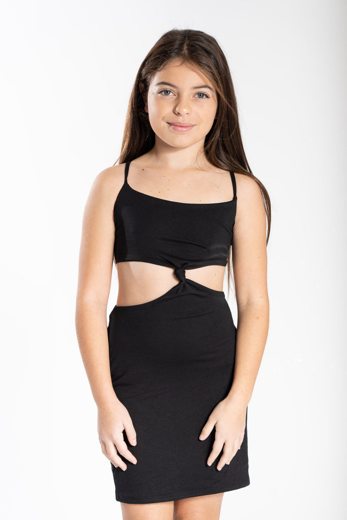 Kids Tie Front Dress Kids Tie Front Dress