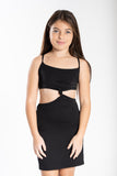 Kids Tie Front Dress